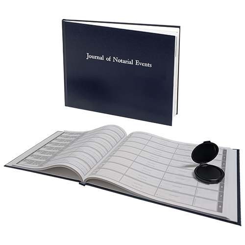 Utah Hard Cover Notary Public Journal - 488 Entries